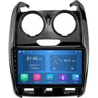 RoverOne 4G+64G Bilradio Bluetooth CarPlay Android Auto GPS-navigering för Renault Duster 2015 - 2021 for LADA Largus 2021