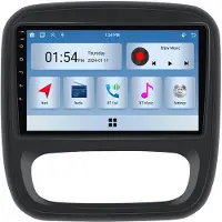 RoverOne 6G+128G Bilmultimediaspelare Radio CarPlay Bluetooth Android GPS för Renault Trafic 3 2014 - 2021 for Opel Vivaro B 2014 - 2018