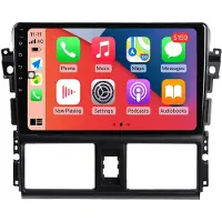 RoverOne Bilradio Bluetooth CarPlay GPS-Navigering för Toyota Vios XP150 2013 - 2020