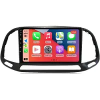 RoverOne Bilradio Bluetooth CarPlay GPS-Navigering för Fiat Doblo 2015 - 2019