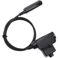 Melitt A58 Z U94 PTT-Adapterkabel för UV-9R UV-XS UV-9R Walkie Talkie Headset
