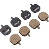 Typecat par, cykelskivbromsbelägg för MX2 MX3 MX4 SOLE, GX-C, JAK-5 Cal