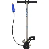 Typecat PCP-pump 4 Fyra steg högtryckshandmanövrerad luft 30 MPa 4500 Psi T