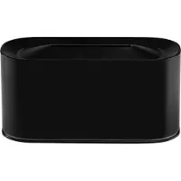 Melitt USB Aroma Diffuser Eterisk Olja Diffuser Simulering Flamma Eterisk Olja Aromaterapi Skrivbord Luftfuktare Svart