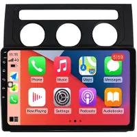 RoverOne Bilradio Bluetooth CarPlay GPS-Navigering för Volkswagen Touran 1 2003 - 2010