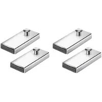 ISTOVO 4Pcs Magnetic Seam Guide Sewing Machine Seam Gauge Sewing Gauge Magnetic Guide MG1 for Most Sewing Machine Foot Parts