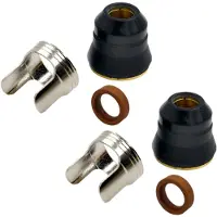 Typecat 2-set spetssats för Harbor Freight Titanium Plasma 45 TI-PC45 -45 56255 5