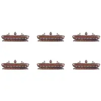 Melitt 6X Tibet RöKelsebräNnare Handgjord RöKelsehåLlare Zen Teahouse Hemmakontor Dekoration Hantverk Ornament 3