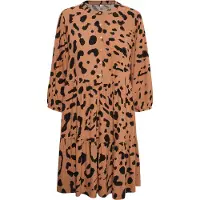 Culture Klänning mörkbeige
