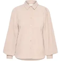 Kaffe Blus 'Hermine' ljusbeige