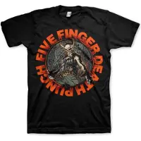 Ginza.se Five Finger Death Punch: Unisex T-Shirt/Seal of Ameth (Black) (Medium)
