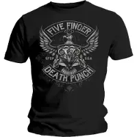 Ginza.se Five Finger Death Punch: Unisex T-Shirt/Howe Eagle Crest (Black) (XX-Large)