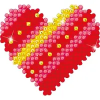Diamond Dotz PATCHWORK HEART