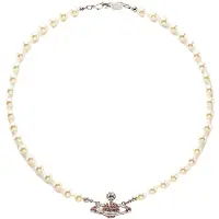 Vivienne Westwood Europeisk Låskedja Trendigt Rosa Halsband Damhalsband 63030006P209 Box