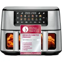Rommelsbacher FRH 2650, Varmluftsfritös, 5,5 L, 1,2 kg, 40 °C, 230 °C, 60 min.