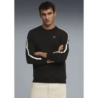 Puma Sweatshirt 'Essentials Elevated' svart / vit