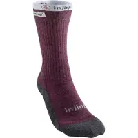Injinji Women's Liner + Hiker Crew Maroon