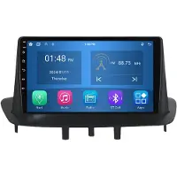 RoverOne 4G+64G Bilradio Bluetooth CarPlay Android Auto GPS-navigering för Renault Megane 3 2008 - 2014