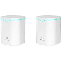 Wella 2X Luftare för Sovrum, 2,2 L Cool Mist Luftfuktare för Sovrum, USB Bärbar Skrivbordsluftfuktare, Tyst Ultraljud, Vit