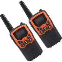 Semoic 2St HandhåLlen Walkie Talkie Radio 22 Kanaler Set 10 Uhf 400-470 Mhz Dual Band Long Range Communication Transceiver