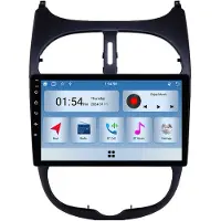 RoverOne 6G+128G Bilmultimediaspelare Radio CarPlay Bluetooth Android GPS för Peugeot 206 23998 - 2012