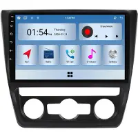 RoverOne 6G+128G Bilmultimediaspelare Radio CarPlay Bluetooth Android GPS för Skoda Yeti 5L 2009 - 2014