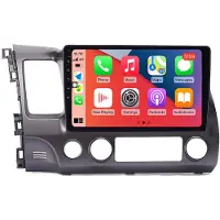 RoverOne Bilradio Bluetooth CarPlay GPS-Navigering för Honda Civic 8 FK FN FD 2005 - 2012
