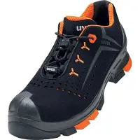 Uvex 2 6508244 ESD Säkerhetsskor S3 Skostorlek (EU): 44 Svart, Orange 1 par