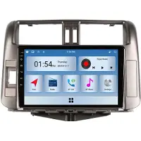 RoverOne 6G+128G Bilmultimediaspelare Radio CarPlay Bluetooth Android GPS för Toyota Land Cruiser Prado 150 2009 - 2013