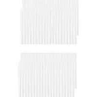 Wella 120 St Bomullspinne Filter Refill Sticks ErsäTtningsvekar för BäRbara Personliga USB-Drivna Luftfuktare Aroma Maker