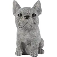 Typecat Staty Trädgårdsdekoration Hund Resindekoration Tax & Fransk Bulldogg