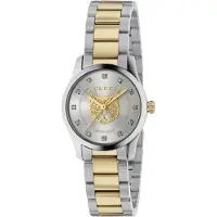 Gucci YA1265016 G-Timeless tvåfärgad damklocka