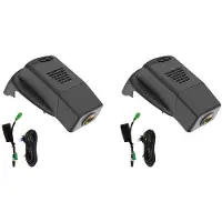 Torribaly 2X 2160P DVR Dashcam Recorder Cam 4K UHD Recorder Kameror Auto Hidden Wifi 24H Monitor för S90 V90 XC60 2017-2020