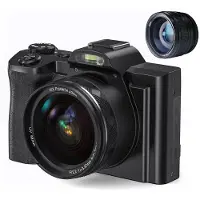 INF Digitalkamera 4K, 48MP, CMOS, 16x zoom, självutlösare