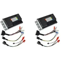 ISTOVO 2X 48V/60V/72V 50A Elcykelkontroll 1500W Sine Wave Split Intelligent Motor Speed Controller