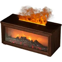 Typecat Aromaterapidiffusor Simuleringskamin med dynamisk flameffekt C