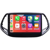RoverOne Bilradio Bluetooth CarPlay GPS-Navigering för Jeep Compass 2 MP 2016 - 2018