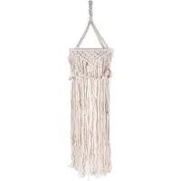 Semoic Taklampa Boho-dekor Handvävd Makramé Hänge Väggdekoration