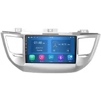 RoverOne 4G+64G Bilradio Bluetooth CarPlay Android Auto GPS-navigering för Hyundai Tucson 3 2015 - 2018