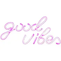 Typecat Good Vibes Neonskylt Bröllop Vägghängande USB LED-ljusskyltar Nattljus