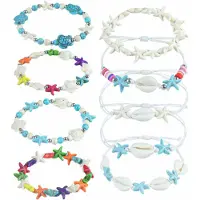XSKE TEC Sea Star Shell Turkos Holiday Armband Ocean Wind Shell Turtle Armband Blind Box