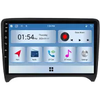 RoverOne 6G+128G Bilmultimediaspelare Radio CarPlay Bluetooth Android GPS för Audi TT 2 8J 2006 - 2014