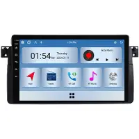 RoverOne 6G+128G Bilmultimediaspelare Radio CarPlay Bluetooth Android GPS för BMW 3 Series E46 23998 - 2006