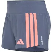 Adidas Sportbyxa 'Adizero' rökblå / grafit