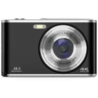 INF Digitalkamera 4K 48MP 16 x zoom webbkamera Black