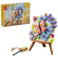 LEGO CREATOR 31390 Bygg- och lekset för kreativa barn; 3 byggalternativ; målningar, fotoram eller Flamingo-skiss