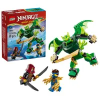 LEGO NINJAGO 71862 Lloyds Drake Battle Set med actionfigur och 3 minifigurer