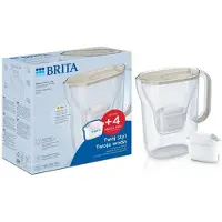 Brita Style Essential + 4 Maxtra Pro Pure Performance Filter Vattenreningskanna