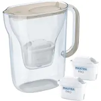 Brita Style Essential + 2 Maxtra Pro Pure Performance Vattenreningskanna