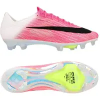 Nike Air Zoom Mercurial Superfly 11 Elite Fg Breakout - Rosa/vit/svart - Gräs (Fg), storlek 37½